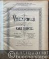 Violinschule von Carl Schatz, Op. 24. Zweiter Teil: Lagen-Studien nebst Anhang: Tonleiter mit Flageolet-Studien.