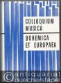 Colloquium Musica Bohemica et Europaea Brno 1970 (= Musikwissenschaftliche Kolloquien der Internationalen Musikfestspiele, Band 5).