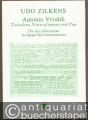 Antonio Vivaldi. Zwischen Naturalismus und Pop. Die vier Jahreszeiten im Spiegel ihrer Interpretationen durch Musiktheoretiker und Musiker, in Bearbeitungen und auf Plattencovern.