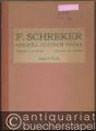 Vorspiel zu einem Drama für grosses Orchester / Prelude a un Drama / Prelude to a Drame (= Universal-Edition, Nr. 5364). Studien-Partitur.