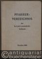 Pfarrer-Verzeichnis der Ev.-luth. Landeskirche Sachsens nach dem Stande vom 1. März 1962.
