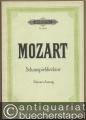 Der Schauspieldirektor. Komische Oper in 1 Akt (KV 486) (= Edition Peters, Nr. 2184). Klavierauszug.