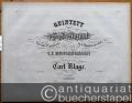 Quintett (No. I in C mol) von W. A. Mozart für das Pianoforte zu 4 Händen gesetzt und dem Herrn C. F. Rungenhagen Königl. Professor und Director der Singakademie freundlichst zugeeignet von Carl Klage.