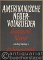 Amerikanische Neger-Volkslieder. Ausgewählt und für Singstimme und Klavier bearbeitet von Aubrey Pankey. Im Anhang: Aubrey Pankey: Legend/Legende (= Collection Litolff, Nr. 5208).