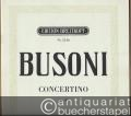 Concertino für Klarinette und kleines Orchester, Op. 48 / per clarinetto ed un orchestrina (= Edition Breitkopf, Nr. 5140). Ausgabe für Klarinette und Klavier.