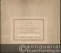 Orpheus. L'Orfeo. Favola in musica di Claudio Monteverdi 1607 in freier Neugestaltung (1939) (= Edition Schott 3188). Klavierauszug.
