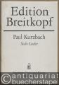 Sechs Lieder auf Gedichte von Peter Hacks für eine Singstimme (hoch) und Klavier (= Edition Breitkopf, Nr. 7704).