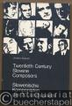 Twentieth century Slovene composers / Slowenische Komponisten des 20. Jahrhunderts.