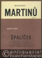 Spalicek. 2. Orchestralni suita z baletu / Orchestersuite aus dem Ballett (= Kapesni Partitury, svazek 38). Partitura.