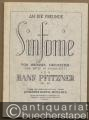 Sinfonie für grosses Orchester (drei Sätze in einem Satz), Op. 46 [Studienpartitur].