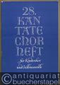 Das neue Kurrendeheft. Lieder, Sätze und Motetten für Kinderchor und Instrumente (= Achtundzwanzigstes Kantate-Chorheft. DVfM 7932).