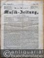 Musik (Bücher/Noten) » Musik-Zeitschriften - Neue Wiener Musik-Zeitung. Dritter Jahrgang (1854), Nr. 1-7, 10-12, 15-16, 18, 20-35, 37-52.