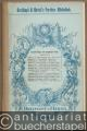 Sechs ausgewählte Madrigale von Pierluigi da Palestrina (= Breitkopf & Härtel's Partitur-Bibliothek. Konzert-Gesang und dramatische Werke, Ausgaben in 8°). Partitur.