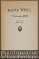 2. Sinfonie (1933) (= Edition Schott, Nr. 5512 / PH 268). Studien-Partitur.