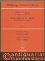 Konzert in c für Klavier und Orchester. KV 491. Partitur. Urtext der Neuen Mozart-Ausgabe (= Bärenreiter Studienpartituren 63).