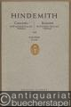 Konzert für Holzbläser, Harfe und Orchester / Concerto for Woodwinds, Harp and Orchestra (1949) (= Edition Schott, Nr. 4064). Partitur / Score.
