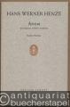 Ariosi per soprano, violino e orchestra (1963) (= Edition Schott, Nr. 5037). Studien-Partitur.