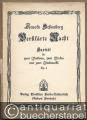 Verklärte Nacht. Sextett für zwei Violinen, zwei Violen und zwei Violoncelli, Op. 4.