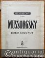Boris Godounov. Musikalisches Volksdrama in vier Aufzügen und einem Prolog (= Edition Breitkopf, Nr. 5162). Klavierauszug mit Text.