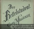 Der Bettelstudent. Komische Operette in 3 Akten von F. Zell und Rich. Genee. Musik von Carl Millöcker. Klavierauszug 2händig mit überlegtem Text.