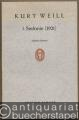 1. Sinfonie (1921) in einem Satz / in one movement (= Edition Schott, Nr. 5937). Studien-Partitur.