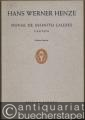 Novae de infinito laudes. Cantata per quattro soli, coro misto e strumenti (= Edition Schott, Nr. 5028). Studien-Partitur.