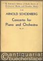 Concerto for piano and orchestra, Op. 42 (= G. Schirmer's edition of study scores of orchestral works and chamber music, No. 82).