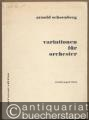 Variationen für Orchester, Op. 31 (= Universal-Edition Nr. 12196). Studienpartitur.