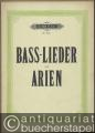 Basslieder und Arien für eine Singstimme mit Klavierbegleitung (= Edition Peters, Nr. 2817).