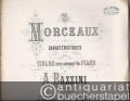 Regrets (= 3 Morceaux caracteristiques pour Violon avec accompt. de Piano par A. Bazzini, Op. 45 No. 2) [Violinstimme].