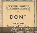 Twenty-four Etudes and Caprices for the Violin, Op. 35 (= Schirmer's Library of Musical Classics, Vol. 1179).