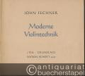 Moderne Violintechnik. 1. Teil: Grundlage. 2. Teil: Fortschritt (Capricen) (= Edition Schott, 4530 u. 4531).
