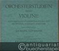 Orchesterstudien für die Violine. Eine Sammlung schwieriger Stellen aus Ouvertüren, Sinfonien, Oper usw., Heft 6.