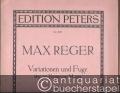 Variationen und Fuge für Orchester über ein Thema von Mozart, Opus 132 (= Edition Peters, Nr. 3975). Klavier zu 2 Händen.