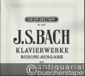 Klavierwerke. Busoni-Ausgabe XVII. Tokkaten (= Edition Breitkopf, Nr. 4317).