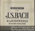 Klavierwerke. Busoni-Ausgabe XXV. Drei Sonaten, Konzert c-Moll u. a. (= Edition Breitkopf, Nr. 4325).