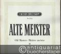 Alte Meister / Old Masters / Maitres anciens, Band III: Sammlung wertvoller Klavierstücke des 17. und 18. Jahrhunderts (= Edition Breitkopf, Nr. 112a). Piano solo.