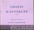 Chants d'Auvergne. 3e Serie (= HE 29796 - 29800).