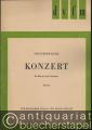 Konzert für Klavier und Orchester, Opus 32 (= DVfM 1404). Partitur.