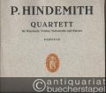 Quartett für Klarinette, Violine, Violoncello und Klavier (1938) (= Edition Schott, Nr. 3179). Partitur.
