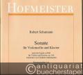 Sonate für Violoncello und Klavier nach der Sonate a-Moll für Violine und Klavier Op. 105 (= FH 2747).
