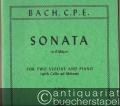 Sonate in G Major for two Violins and Piano (with Cello ad libitum) (= No. 1405).
