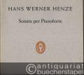 Sonata per Pianoforte (1959) (= Edition Schott 5084).