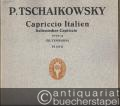 Capriccio Italien / Italienisches Capriccio für Orchester, op. 45 (= Edition Schott, No. 2381 / 09537/39). Piano.