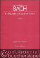 Ich lieg und schlafe ganz mit Frieden. Motette für gemischten Chor (SATB) und Orgel ad lib. (= Stuttgarter Bach-Ausgaben. Carus 34.101/01). Partitur.