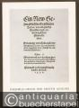 Ein new Gesangbüchlin geistlicher Lieder (= Beiträge zur mittelrheinischen Musikgeschichte, Nr. 11. Edition Schott 6251).