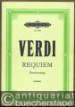 Requiem (Totenmesse) für vier Solostimmen (Sopran, Mezzosopran, Tenor und Bass), Chor und Orchester (= Edition Peters Nr. 4251). Klavierauszug.