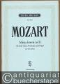 Missa brevis in B für Soli, Chor, Orchester und Orgel, KV 275 (272b) (= Edition Breitkopf, Nr. 6564). Klavierauszug mit Text.