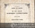 Le feu follet. Scherzo capriccioso pour le piano par Guillaume Kuhe, Oeuv. 38.