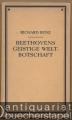 Beethovens geistige Weltbotschaft. Rede, gehalten zur Frankfurter Beethovenfeier, 9. Dezember 1945.